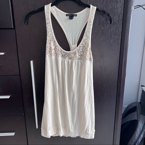 Mango Tops - 4/$20 Mango sequin racerback tank top